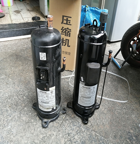 雨山中央空调压缩机的更换维修